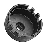4.Deseñado para el par máximo; negro anodizado para un acabado duradero que evita la corrosión? No se agrietará ni se doblará como las otras llaves de filtro de aceite en el mercado;