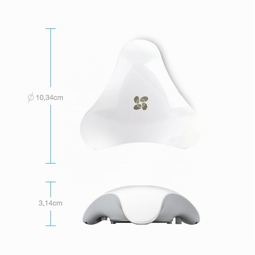 EZVIZ Sensore Anti Allagamento - Rilevatore Perdita D'acqua, Wireless, con Frequenza Radio 868mhz