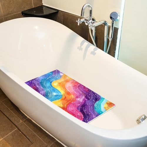 Tapis de bain antidérapant à séchage rapide et évacuation d'eau optimale - 6