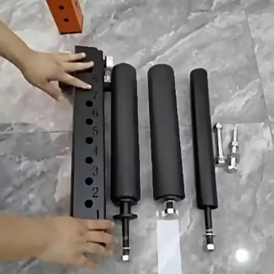 Extension de jambe assis réglable 18mm pour musculation