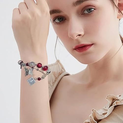 PPX Bracelet for Women Butterfly Bracelet Xie Lian Hua Cheng Costume Beaded Bracelet2