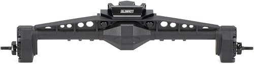 Miniatura 3 de GLOBACT Elevador de enlace trasero de aluminio para 110 Axial Capra 1.9 UTB Ejes Actualización Accesorios (negro)