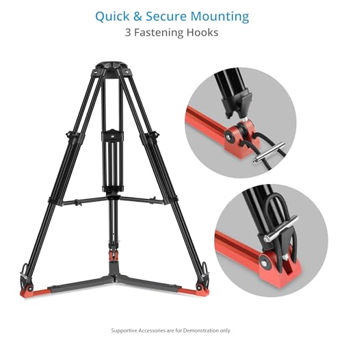 image for PROAIM Heavy-Duty Ground Spreader V1 for Twin Spiked Feet Camera Tripo