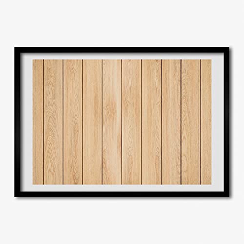 Cadre en bois moderne 70x50 cm pour décorer votre salon style nature