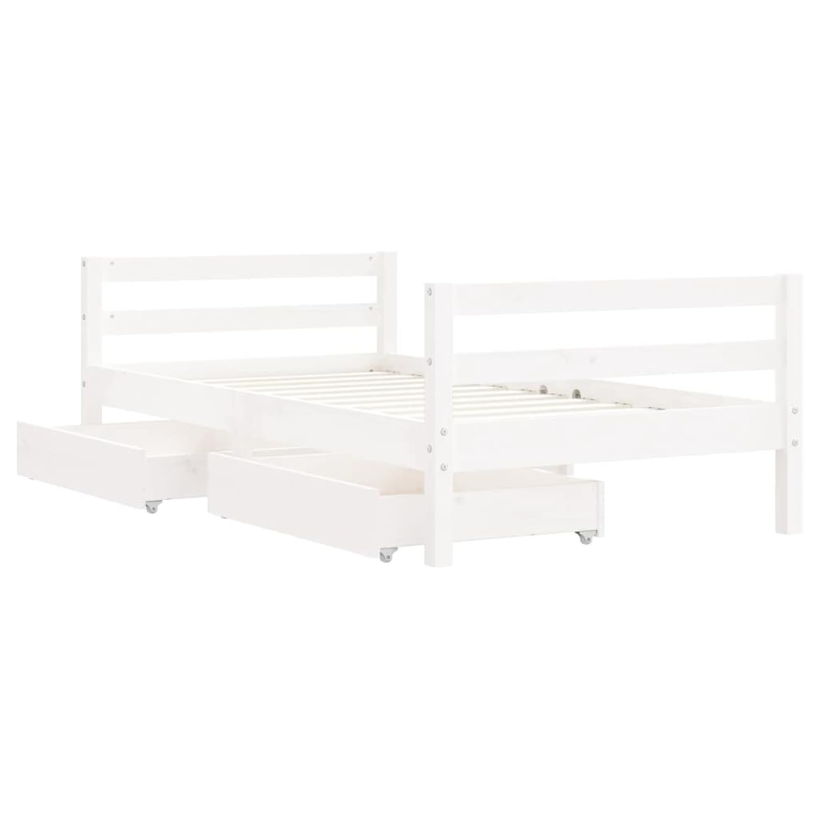 Tidyard Cama Infantil de Madera con Cajón de Almacenaje, Diseño Elegante, Adecuada para Niños +4 Años Modelo DSXYFXLYD-834445ES