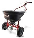 Agri-Fab 45-0526 Push Spreader, 110 lb Capacity, Orange/Black