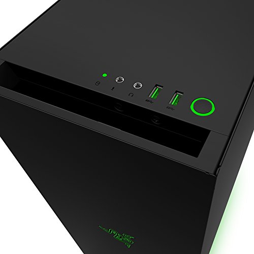 Image of NZXT S340 Mid Tower Case Razer Edition