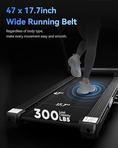 Image of Renestar Treadmills for Home, Treadmill with Auto Incline, Folding Treadmills for Running Walking, 300LBS Weight Capacity, Max Speed 10MPH, Bluetooth Speaker, Pulse Monitor