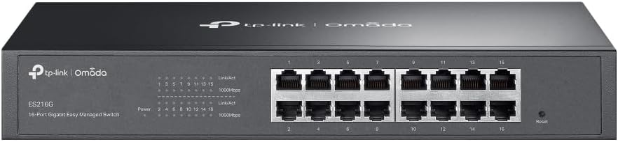 Omada 16-Port Gigabit Easy Managed Switch