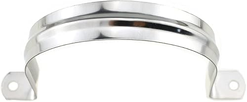 Miniatura 14 de Hahiyo Abrazaderas de soporte de tubo en U de dos agujeros, 0.315 in, resistente, sin óxido, brillante, fuerte, resistente al viento, sin afilado
