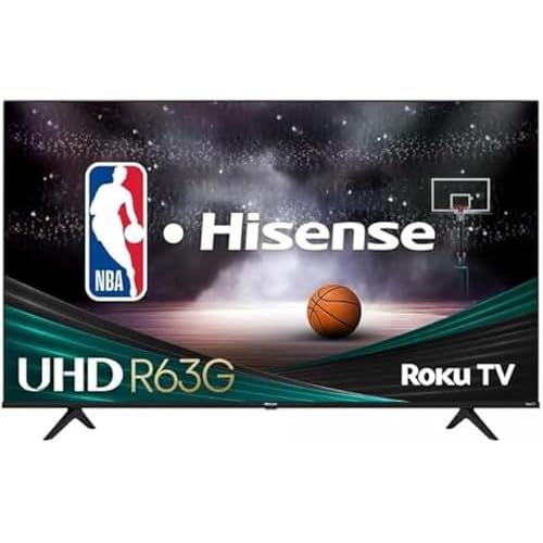 Hisense 58R63G-50 4K UHD HDR LED Roku Smart TV-2023