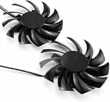 Ventola Di Raffreddamento Per Scheda Video - 2 Pezzi 75mm 12V 4-Pin Per GTX 460/560/570/580 E Modelli AMD - Foto 3