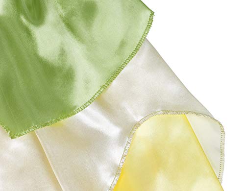 Jurebecia Princess Tiana Dress Birthday Party Frog Costume For Little Girls Halloween Fancy Cosplay Dress Up Kids Fairy Tale Outfits With Luxury Jewelry Size 5-6 Years #TOP5