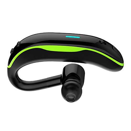 Auriculares inalámbricos de botón POPETPOP deportivos con bluetooth y diadema de cuello negra