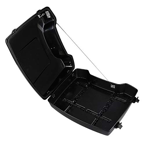 Alforja para Motocicleta Razor Trunk de 5.5 pulgadas con Cierres y Llave para Harley Touring FLH/FLHT (1997-2013) miniatura 5