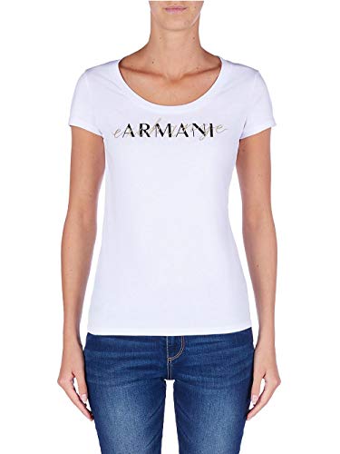 ARMANI EXCHANGE T-Shirt Scollo Tondo Optic White