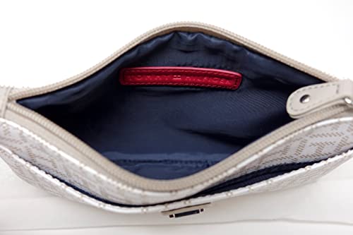 Image of Tommy Hilfiger Women's Logo Printed Medium Wristlet Wallet Clutch Bag
