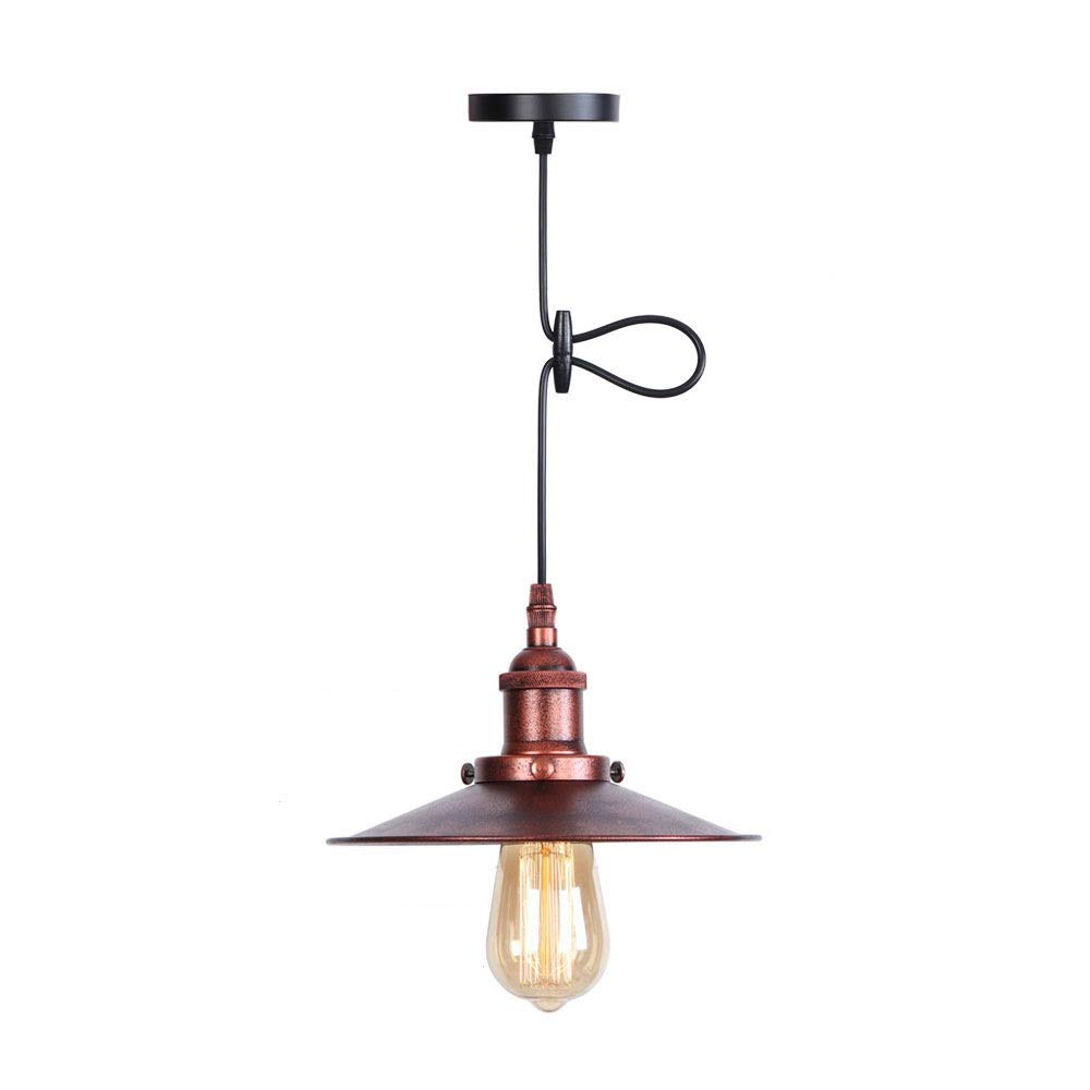 Lámpara de estilo de metal retro mini vintage con casquillo E27
