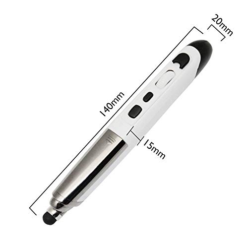 Image of CHENCHUAN Wireless Mice PR-08 2.4G Innovative Pen-style Handheld Wireless Smart Mouse, Support Windows 8 /7 / Vista /XP / 2000 / Android /Linux /Mac OS, Effective Distance: 10m(Black) Wireless B