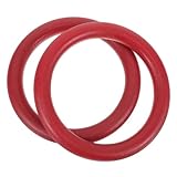POPETPOP 2Pcs Gymnastics Rings for Workouts Height Pull Up Rings with Slip Design Stylish Fitness Equipment for Adults for Calisthenics