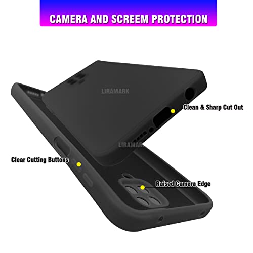 LIRAMARK Silicone Soft Back Cover Case for Xiaomi Redmi Note 10 Lite/Redmi Note 9 Pro/Redmi Note 9 Pro Max/Poco M2 Pro (Black) 3 419eHBksvOL