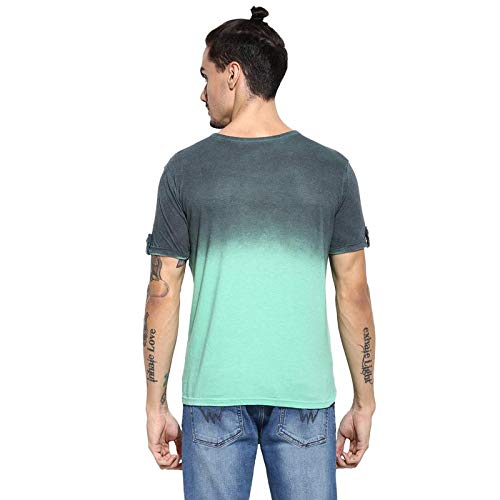 Image of CAHOOT Military Camouflage Men Round Neck Black, White T-Shirt
