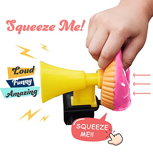 Onipax Donut Bike Squeeze Horn Cute Honk For Adults Or Kids Boys Girls Bike/Toddler Bike/Scooters #TOP1