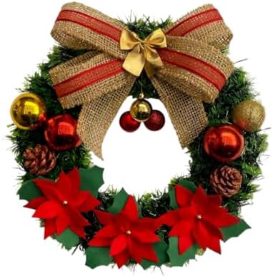 Guirlanda De Natal Grande 40 X 40cm