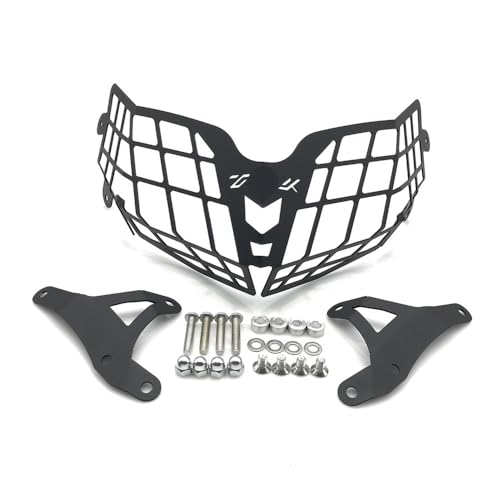 Couvercle protection calandre TRK502X grille de phare moto robuste - 3