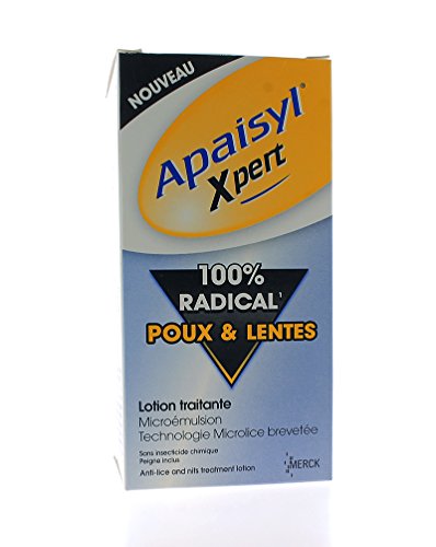 MERCK - Apaisyl Xpert 100% Radical Poux et Lentes 100 ml