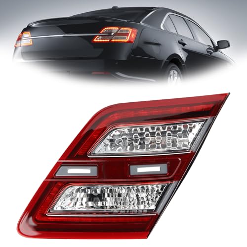 Halogen Type Inner Tail Light Assembly Compatible With 2013-2018 Ford Taurus Tail Lamp Right Passenger Side Replacement DG13-15501
