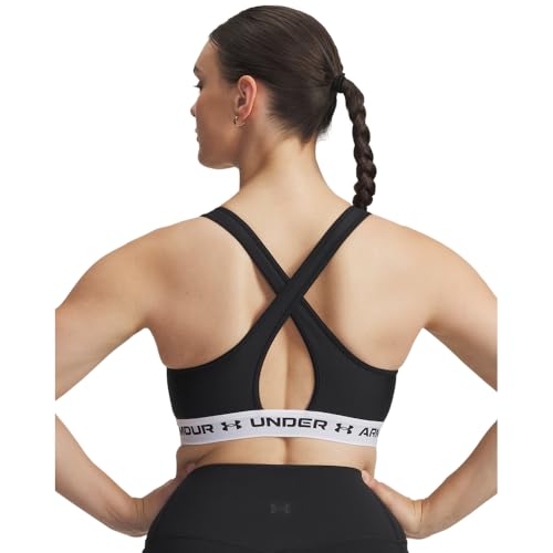 Image of Under Armour Women's Crossback Mid Impact Sports Bra