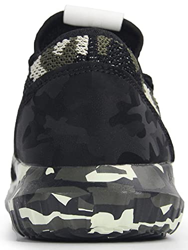 Camvavsr Men's Gym Shoes Fashion Slip On Lightweight Casual Workout Outdoor Walk Shoes For Men Camouflage Green Size 11 #TOP3