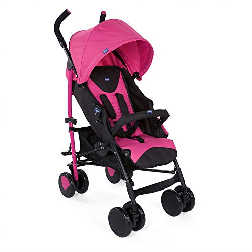 Chicco Echo Silla de paseo, ligera y compacta, soporta hasta 22kg, Rosa...