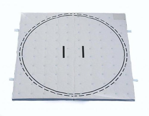 すもうマット (一体成形土俵マット)ゴム止め式 9号 大 300×300×5 *日本製♪ 一番人気な大きさです