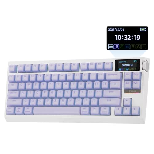【新品】EPOMAKER G84 PRO 75%キーボード【並行輸入品】 EPOMAKER G84 PRO 80% QWERTY ANSI USレイアウト 有線/Bluetooth/2.4
