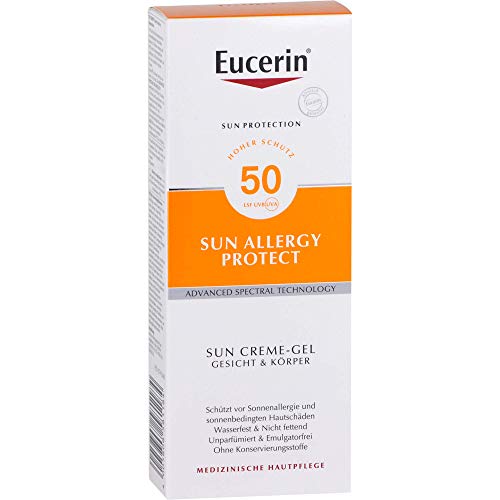 Eucerin Sun Protection Allergy Protect Sonnencreme Gel LSF 50, 150 ml