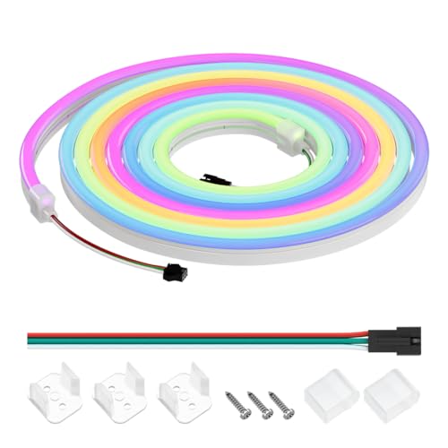 Tira de LED RGB SEZO 3m IP67 Flexible Silicona 108 LEDs/m miniatura 1
