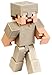 Minecraft Large Steve in Iron Armor Figure Toy Based on Minecraft Video Game, 8.5-in Poseable Character Great for Active Play, Trading, and Collecting, Adventure Toy for Boys and Girls Age 6 and Up.