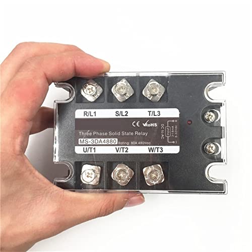 SSR 3 Phase 80A haute puissance TSR-80DA pour commutation thermique sans usure