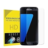 verre trempe s6 edge 【9H résistance aux rayures】 protecteur d'écran en verre panzer est faite de verre trempé de haute qualité une dureté de 9H, de sorte que peut protéger l'écran du téléphone contre les dommages extérieurs. comme des couteaux, des pièces de monnaie et ainsi de suite.