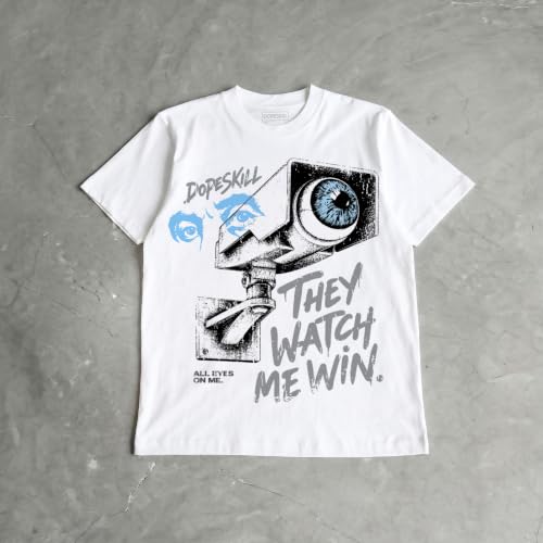 Image of DopeSkill Graphic Tee Streetwear Hip Hop Hypebeast Unisex T-Shirt Sneaker Colour Matching Shirts Rapper Mouth