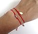 Couples Bracelets Set of 2 Red String Adjustable Evil Eye Hamsa Charm