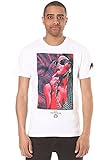 Gekämmter ringgesponnen Neff Langes Wochenend-T-Shirt für Herren - Weiß - Mittel