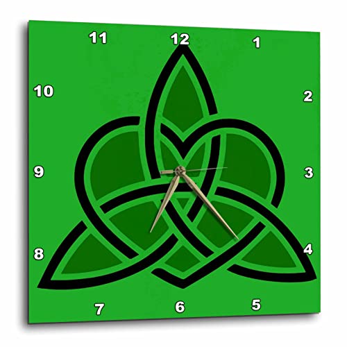 3Drose Celtic Valknut Trinity Knot With Interwoven Heart - Wall Clocks (Dpp_357097_1) #TOP30