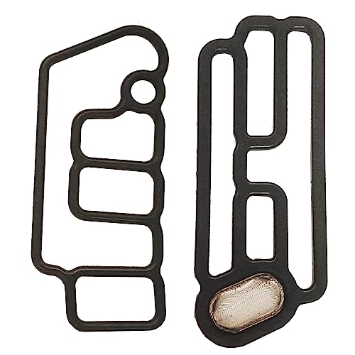 Image of Head Cylinder Solenoid Valve Gasket Set for Honda Odyssey Vvt Gasket Accord Pilot (15815-R70-A01 15845-R70-A01)
