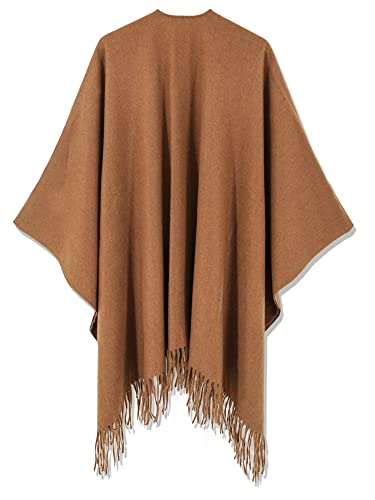 Image of Breezy Lane Women's Shawl Wraps Warm Poncho Ruana Wrap Cardigan