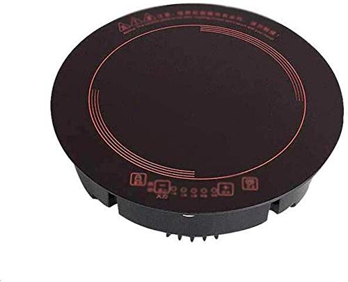 Einbau-Induktionsherd Wire-gesteuerte Hochleistungs-kommerzieller Induktionsherd Runde 288MM2000W Feuer Kessel unter Rühren braten Restaurant