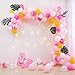 Beaumode Tropical Luau Party Balloon Garland Arch Kit for Hawaiian Beach Pool Theme Aloha Party Birthday Flamingo Party Backdrop Decorations and Suppliers (Rose)