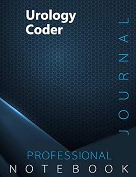 Paperback Urology Coder Journal, Certification Exam Preparation Notebook, examination study writing notebook, Office writing notebook, 140 pages, 8.5” x 11”, Glossy cover Book